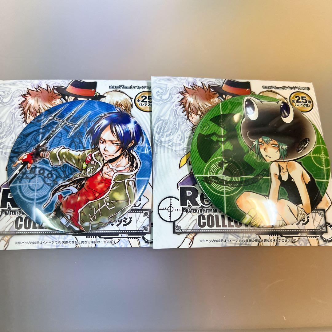 家庭教師ヒットマンREBORN! 天野明展 缶バッジ 六道骸 フラン バラ売り可