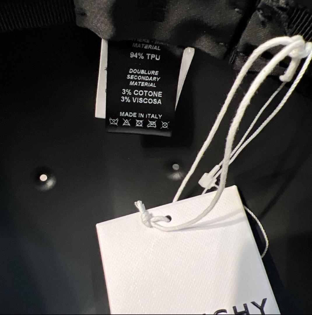 週末セール 新品【GIVENCHY】　キャップ　黒
