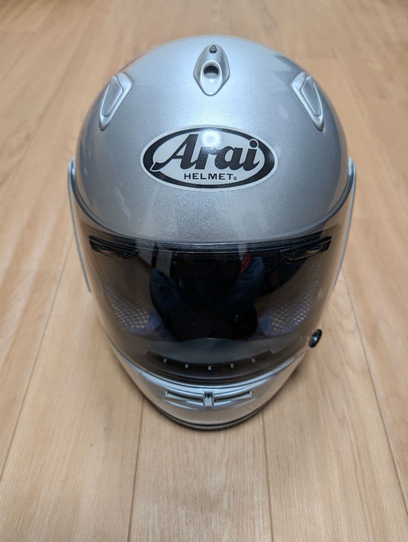 Arai Astro-M フルフェイスヘルメット シルバー 59-60 収納袋