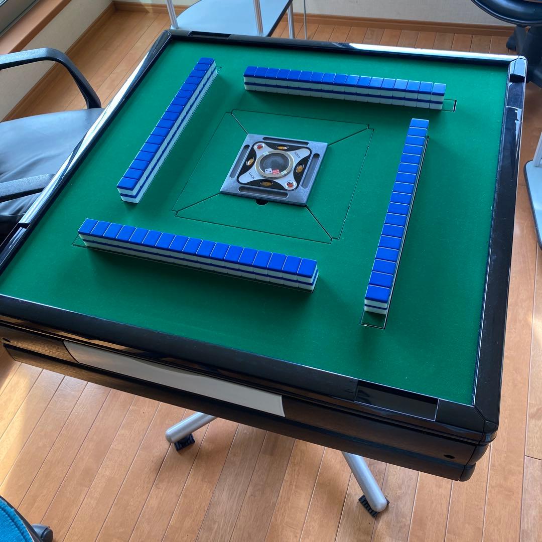 全自動麻雀卓　アモスJOY ブラック　天板付　美品　フルセットの場合引取り限定