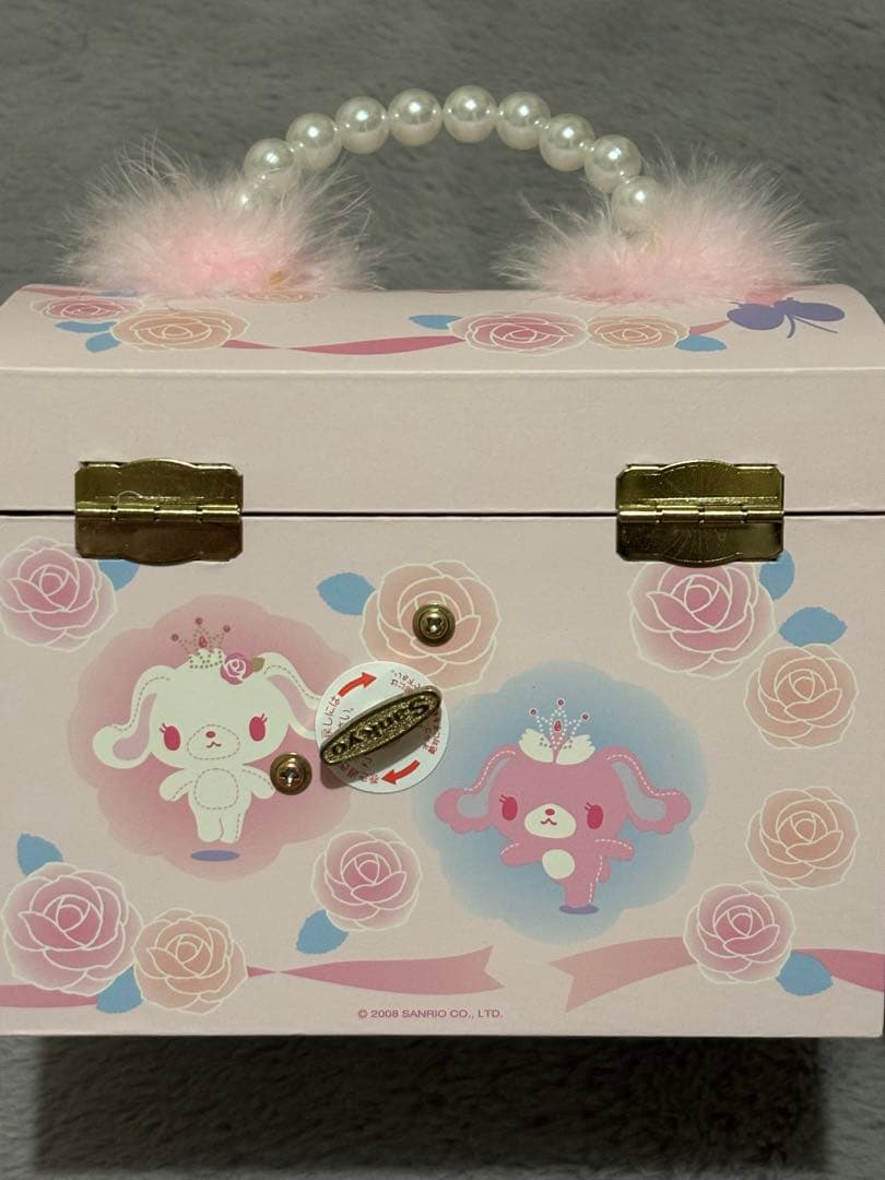 サンリオ Sugarmiuet 収納ボックス オルゴール付き シュガーバニーズ