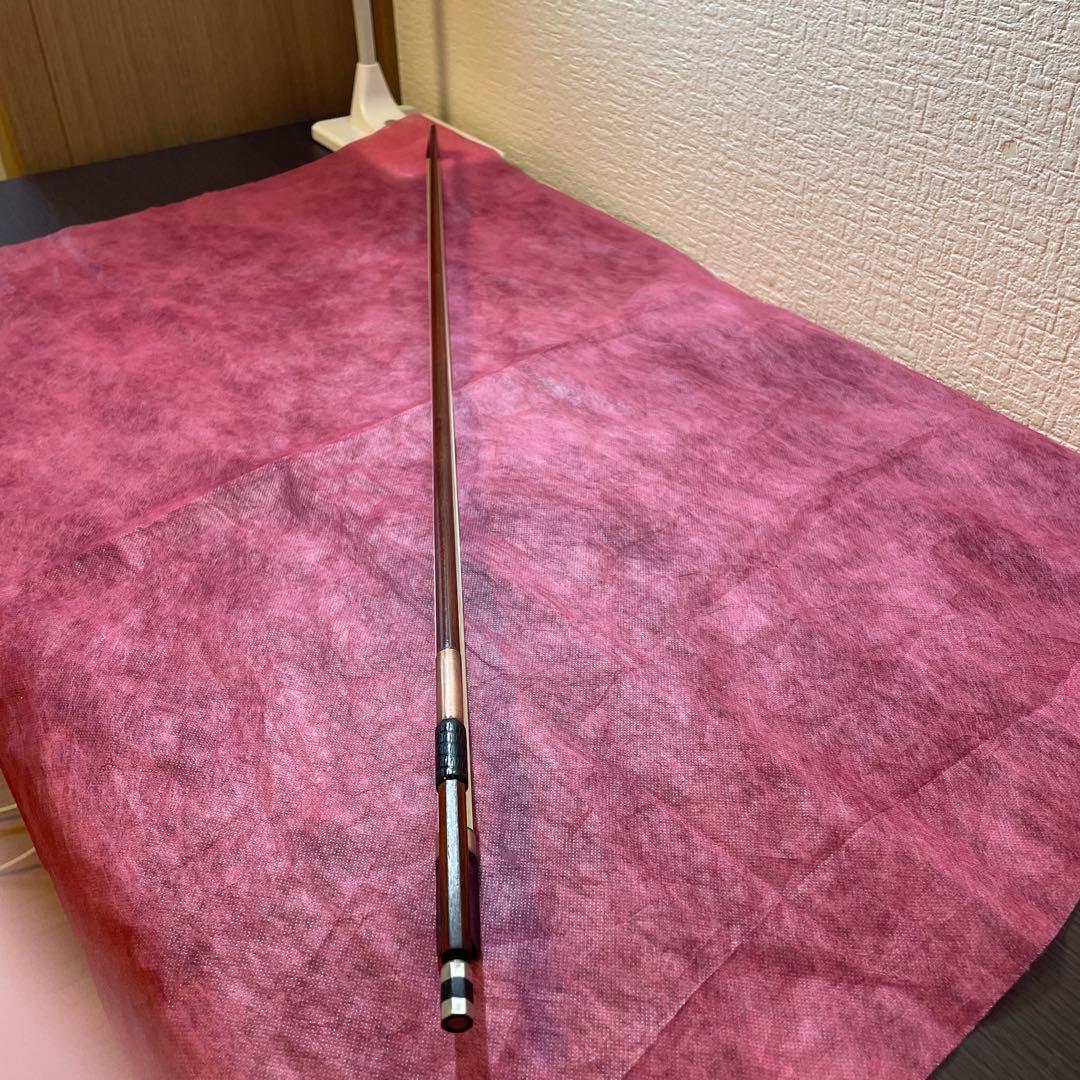 ビオラ弓 杉藤 SUGTO刻印 毛替え済み