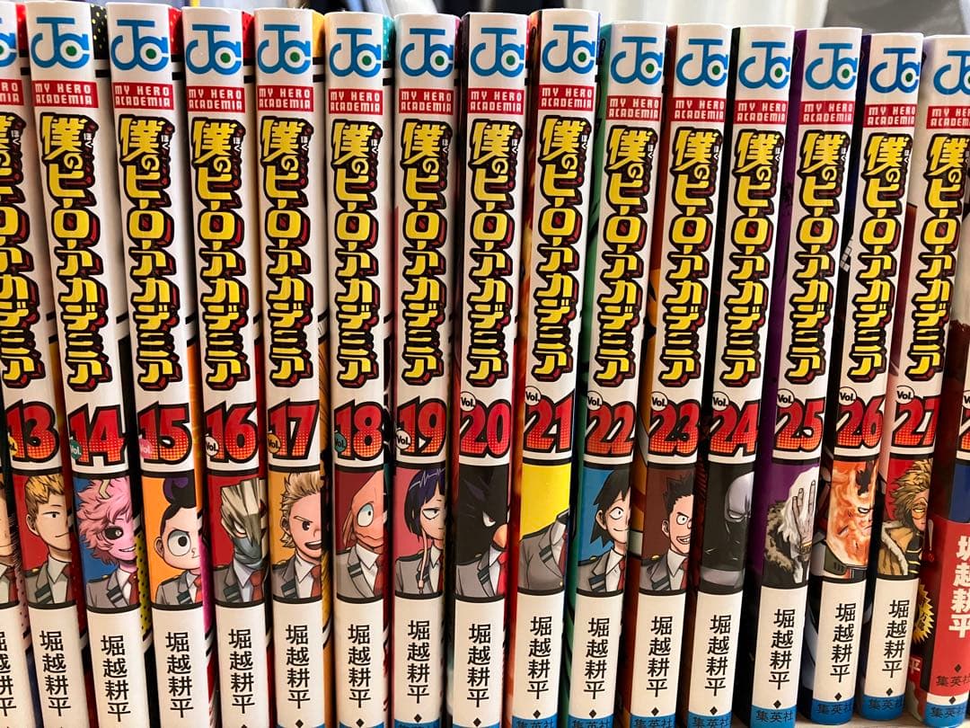 僕のヒーローアカデミア41冊+関連本＋8冊おまけカードシール付