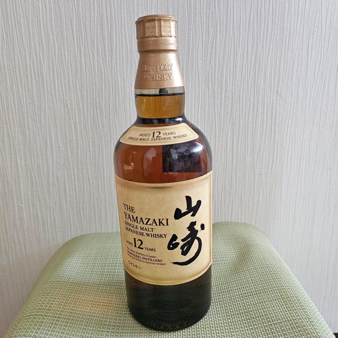サントリー ピュアモルトウイスキー 山崎 12年 750ml 未開封