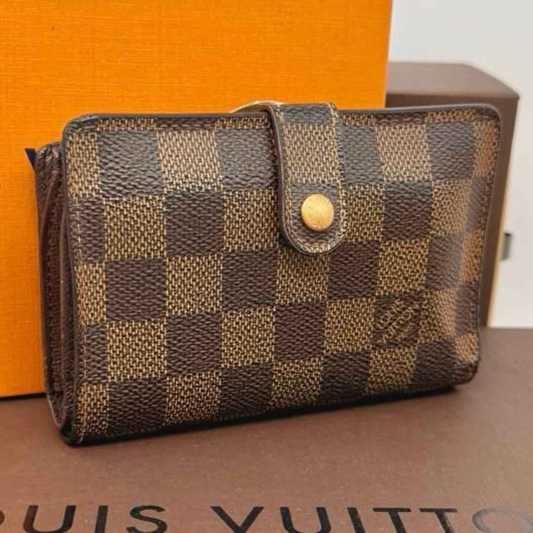 r89 ルイヴィトン モノグラム ポルトフォイユ ヴィエノワ 財布 がま口