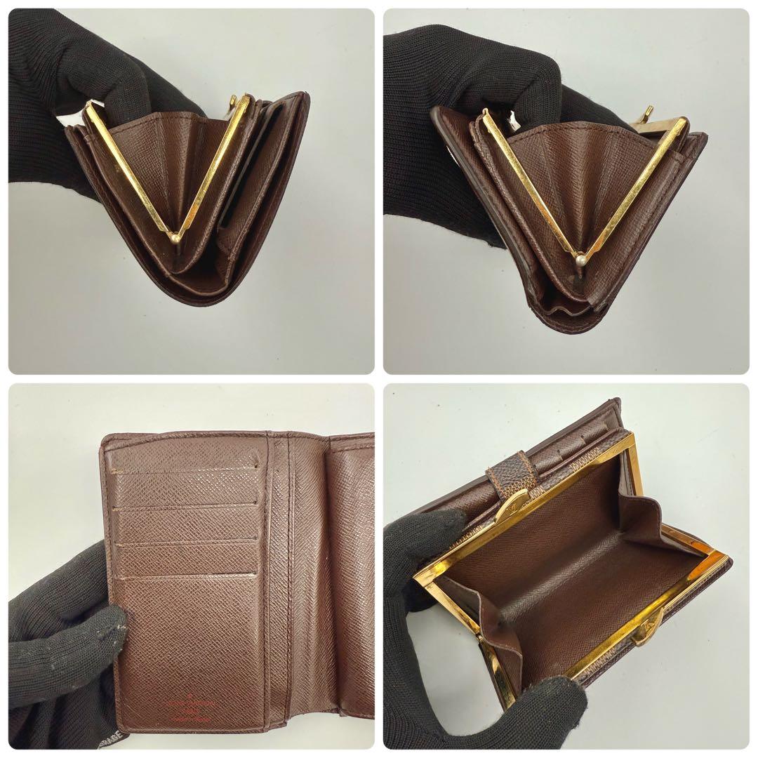 r89 ルイヴィトン モノグラム ポルトフォイユ ヴィエノワ 財布 がま口