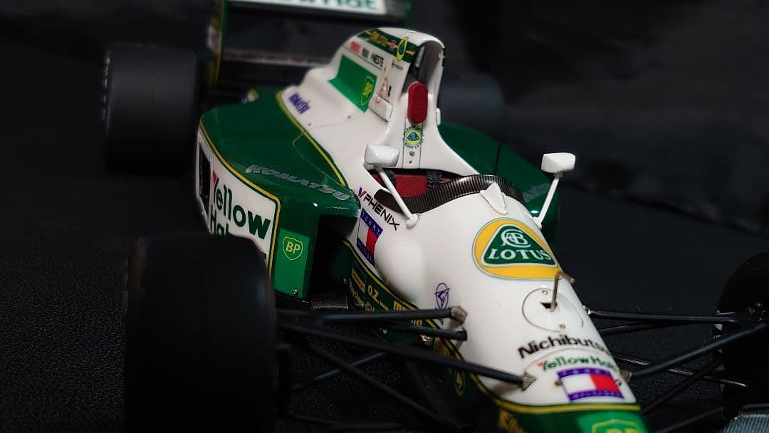 タミヤ 1/20 ロータス 102B 後期型 91年 日本GP M.ハッキネン
