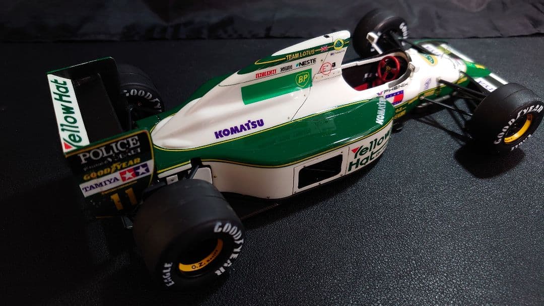 タミヤ 1/20 ロータス 102B 後期型 91年 日本GP M.ハッキネン
