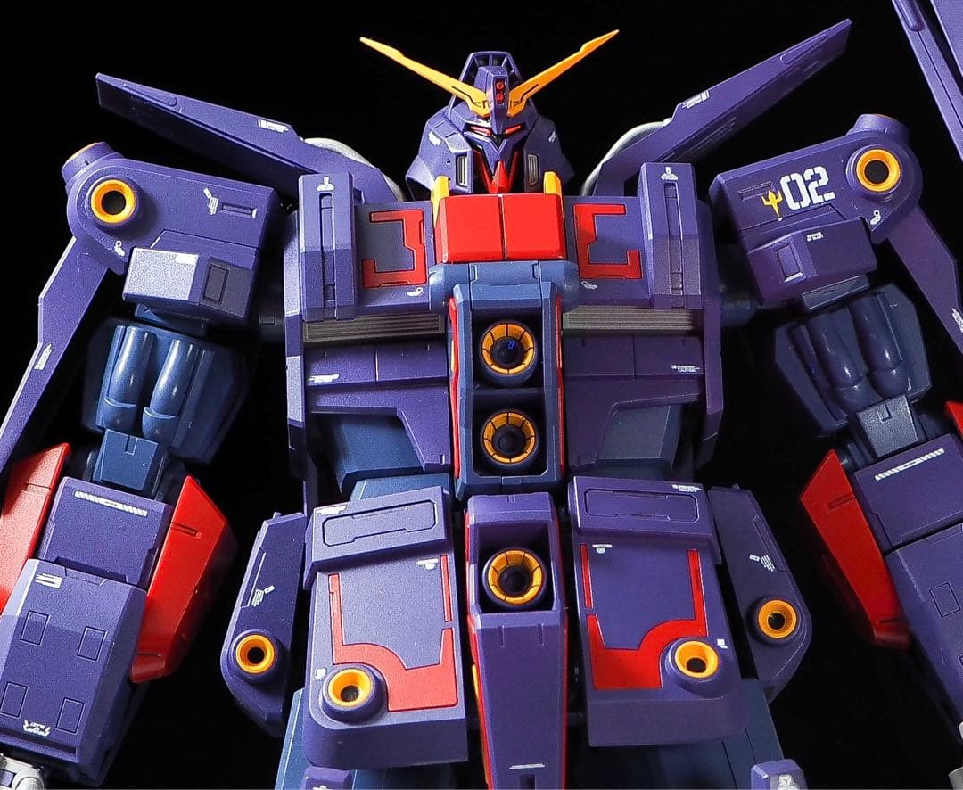 hg サイコガンダム mk-Ⅱ 全塗装　完成品　サイコガンダムmk2 ラスト