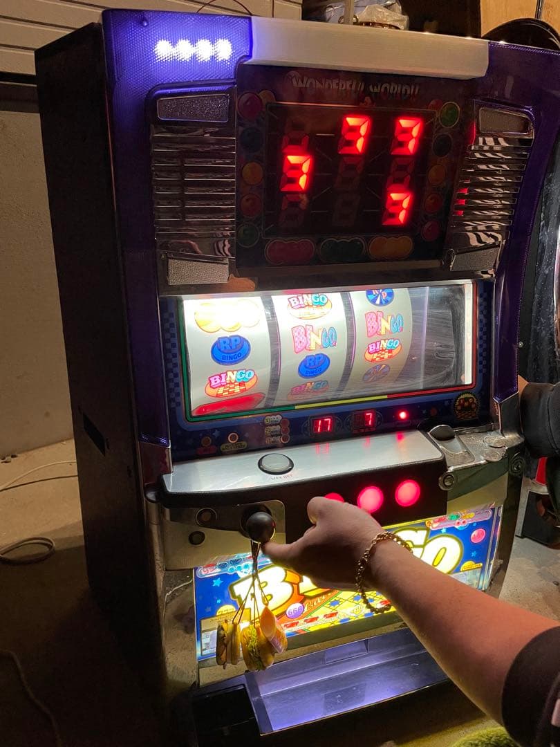 パチンコ 実機 スーパー ビンゴ 5 V 家電製品 家庭用 ビンテージ