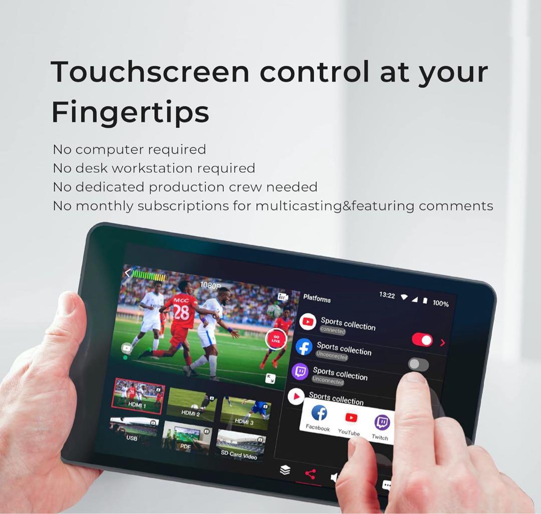 YoloLiv YoloBox Pro オールインワンポータブルストリーミング