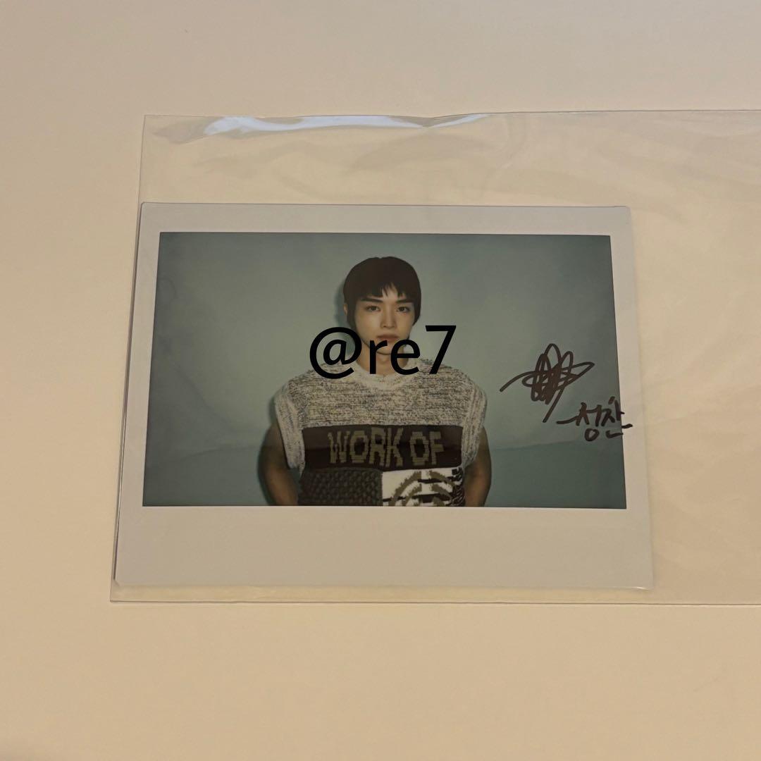 RIIZE ソンチャン サイン入り ポラロイド
