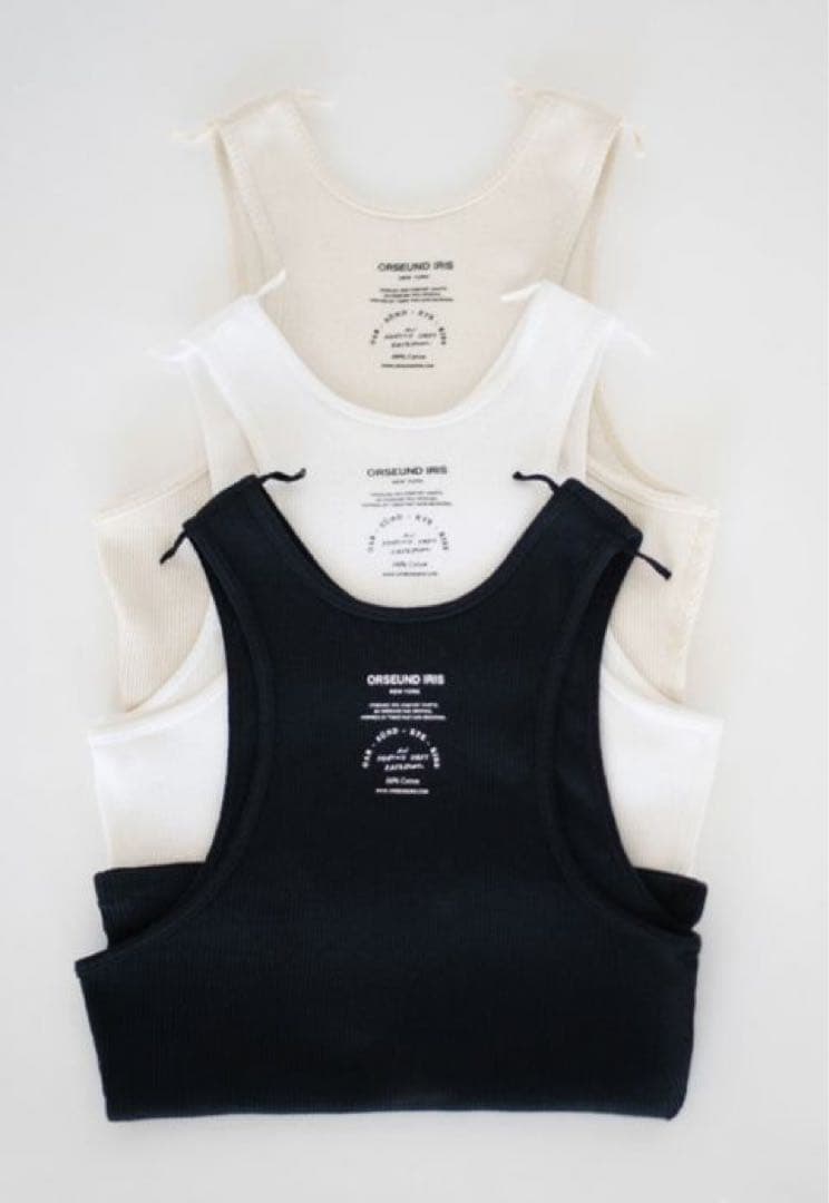ORSEUND IRIS ベーシック タンクトップ