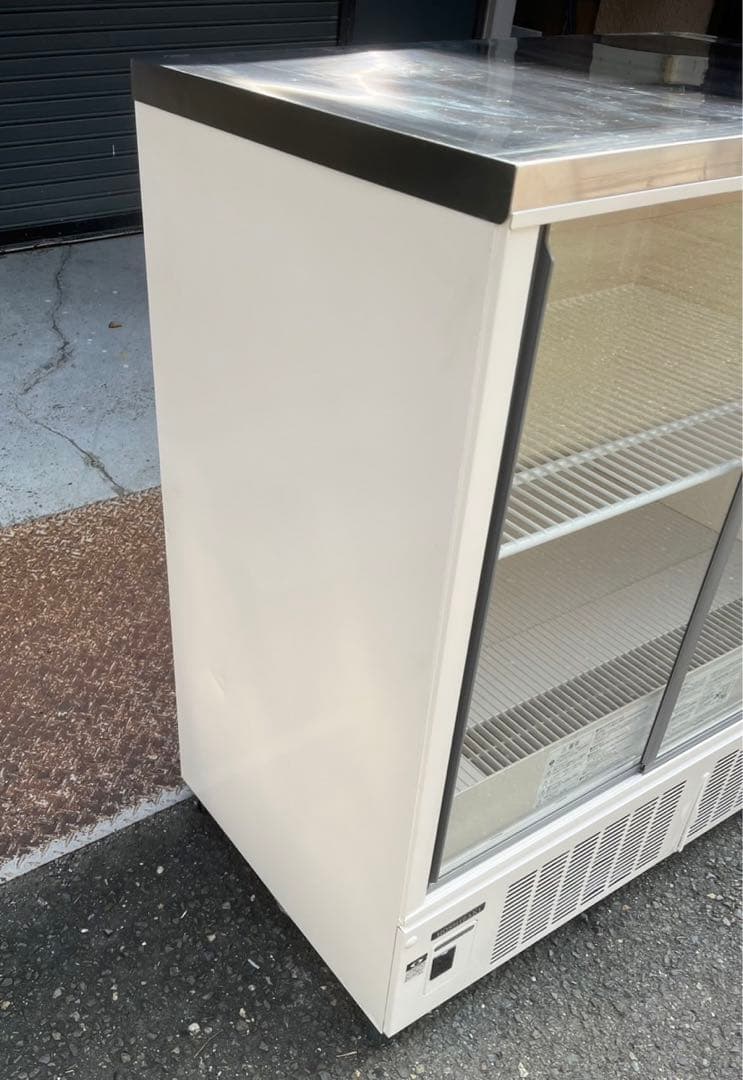 【動確済み】ホシザキ 業務用冷蔵ショーケース SSB-85CL2 220L