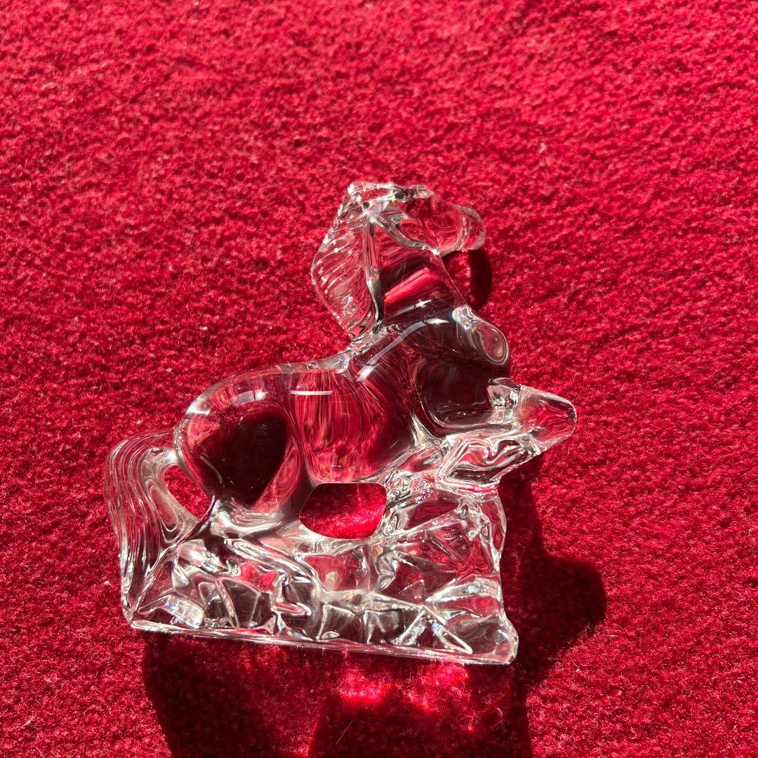 バカラ　馬　ガラス　干支