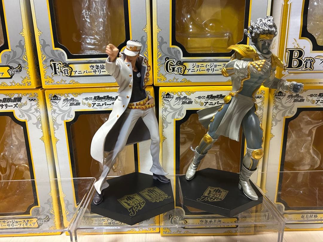 ジョジョの奇妙な冒険　一番くじ　アニバーサリーズ　フィギュア　フルコンプ　全種
