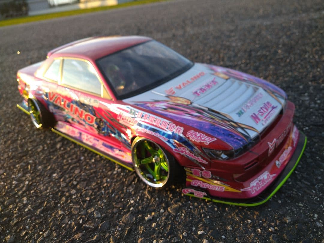アディクション　S13シルビア　2024　中村直樹選手仕様　ラジコンボディ