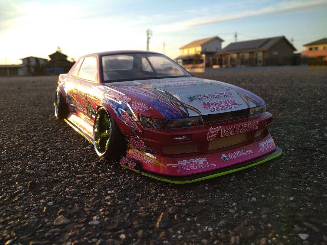 アディクション　S13シルビア　2024　中村直樹選手仕様　ラジコンボディ