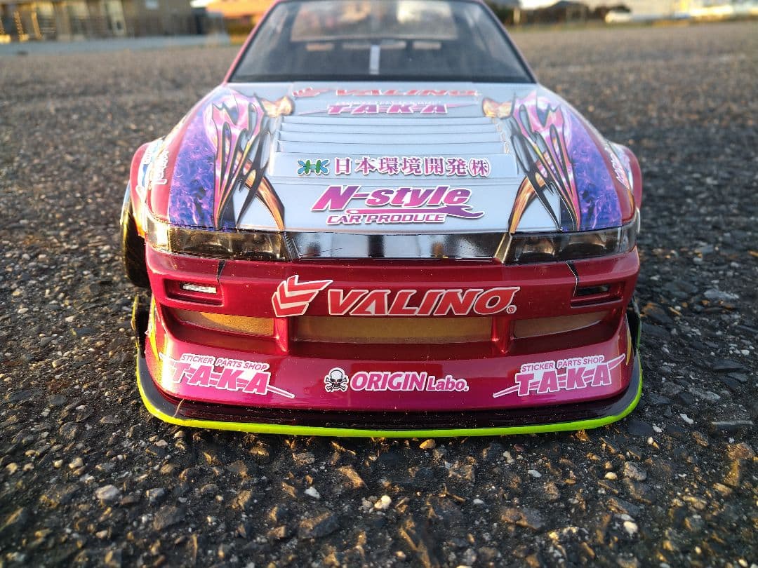 アディクション　S13シルビア　2024　中村直樹選手仕様　ラジコンボディ