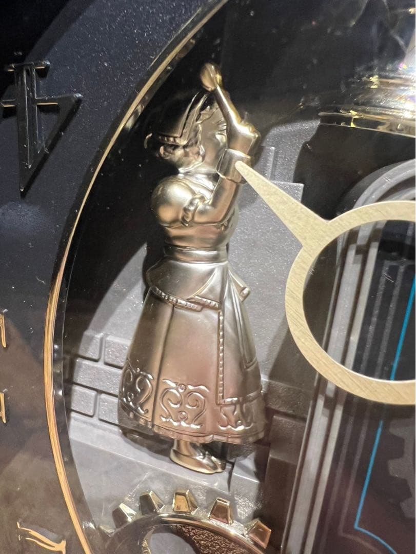 スモールワールド からくり時計 リズム時計 昭和レトロ 当時物 インテリア