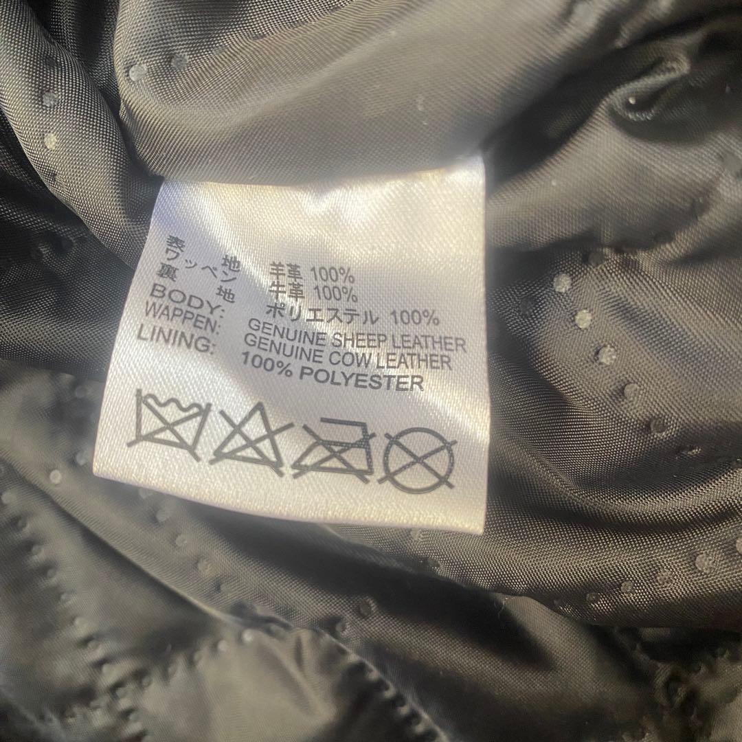 【美品】　DEGNER ライダースジャケット　ラムレザー　羊革　ヴィンテージ加工