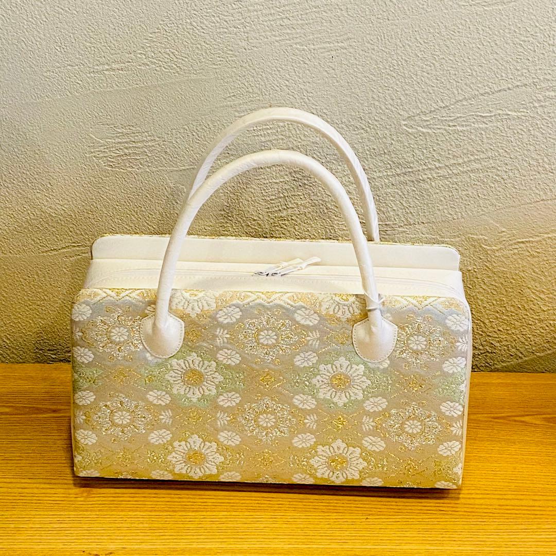 新品　利休バッグ　シルクガード加工済【衿秀】