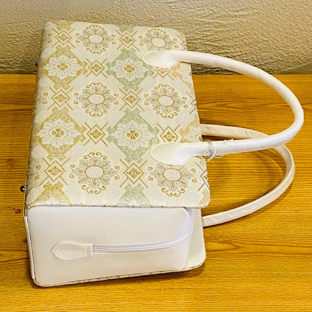 新品　利休バッグ　シルクガード加工済【衿秀】