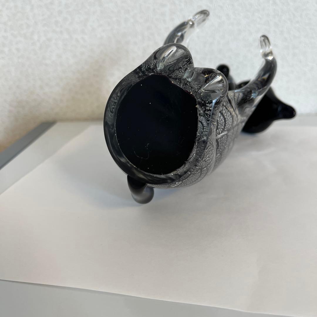 特価ムラーノガラス Murano Glass イタリア ガラス細工 うさぎ 置物