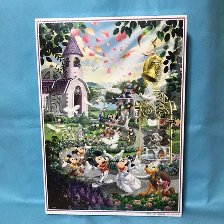 【新　品】ディズニー　パズル 2000ピース　ウエディングベルにのせて