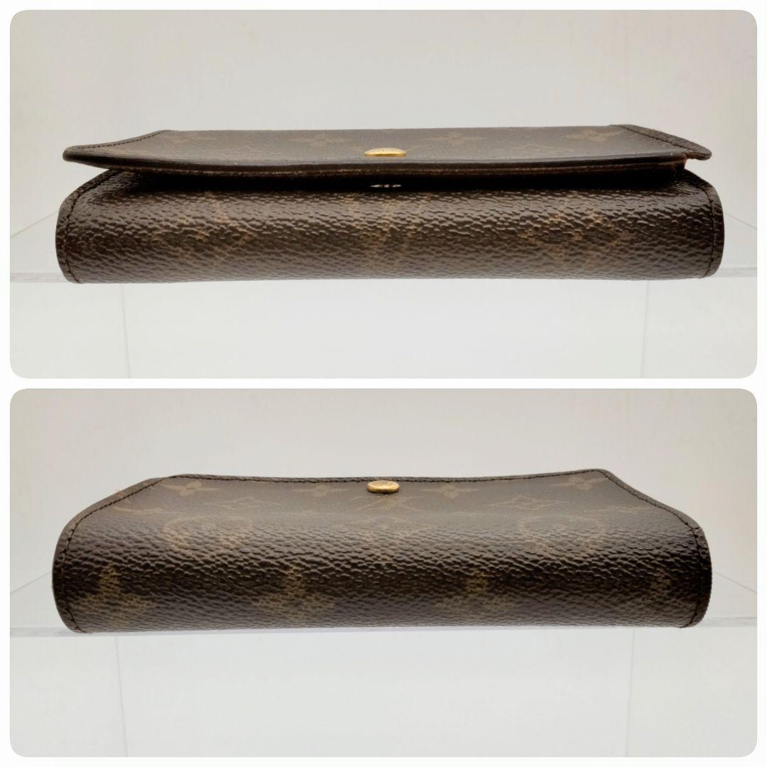 【正規品】ルイヴィトン モノグラム ポルトモネビエトレゾール 二つ折り財布