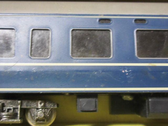 国鉄 20系特急形客車 中間車 4両セット HOゲージ (金属製・カツミ製）