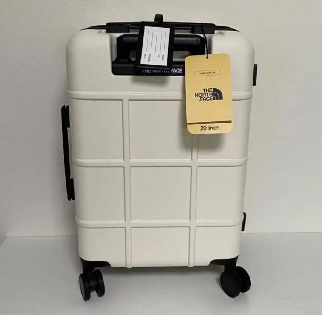 ノースフェイス スーツケース 20インチ キャリーバック ホワイト