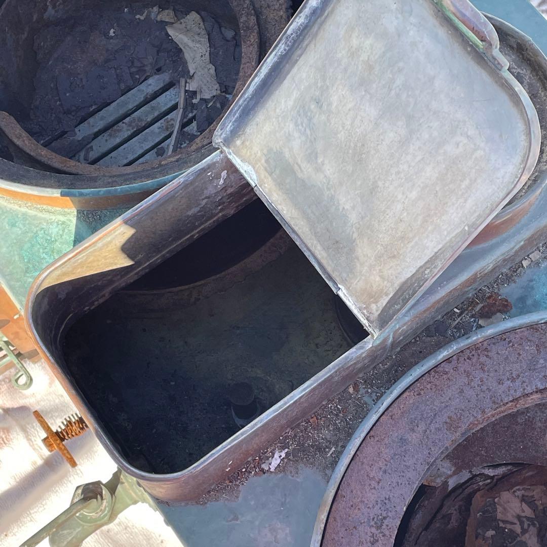 引取り限定　最終価格　希少　銅製　八千代竈　八千代竈製作所　長野県