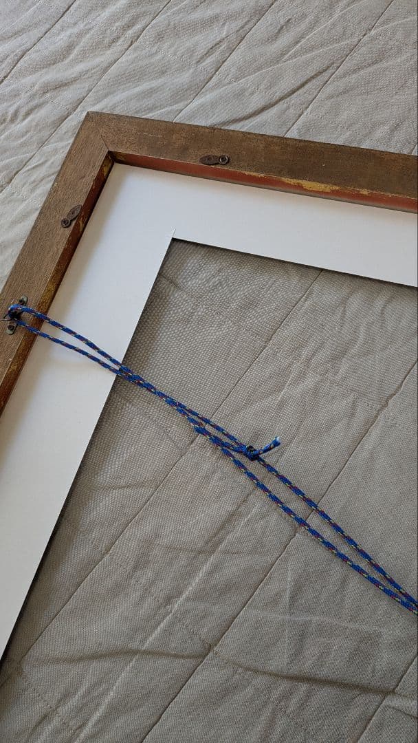 新道繁 リトグラフ 松 ガラス入り 額つき 【自宅保管品】