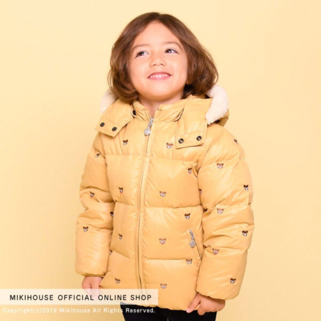 ミキハウス★MIKIHOUSE キッズダウン　ダブルB 80 90 100