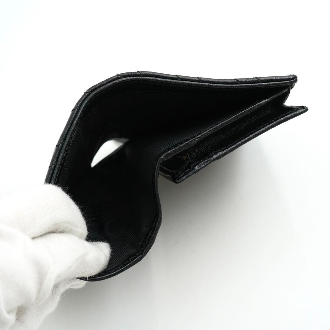 ✨極上美品✨　GUCCI 二つ折り　ダブルG マーモント　キルティング　黒