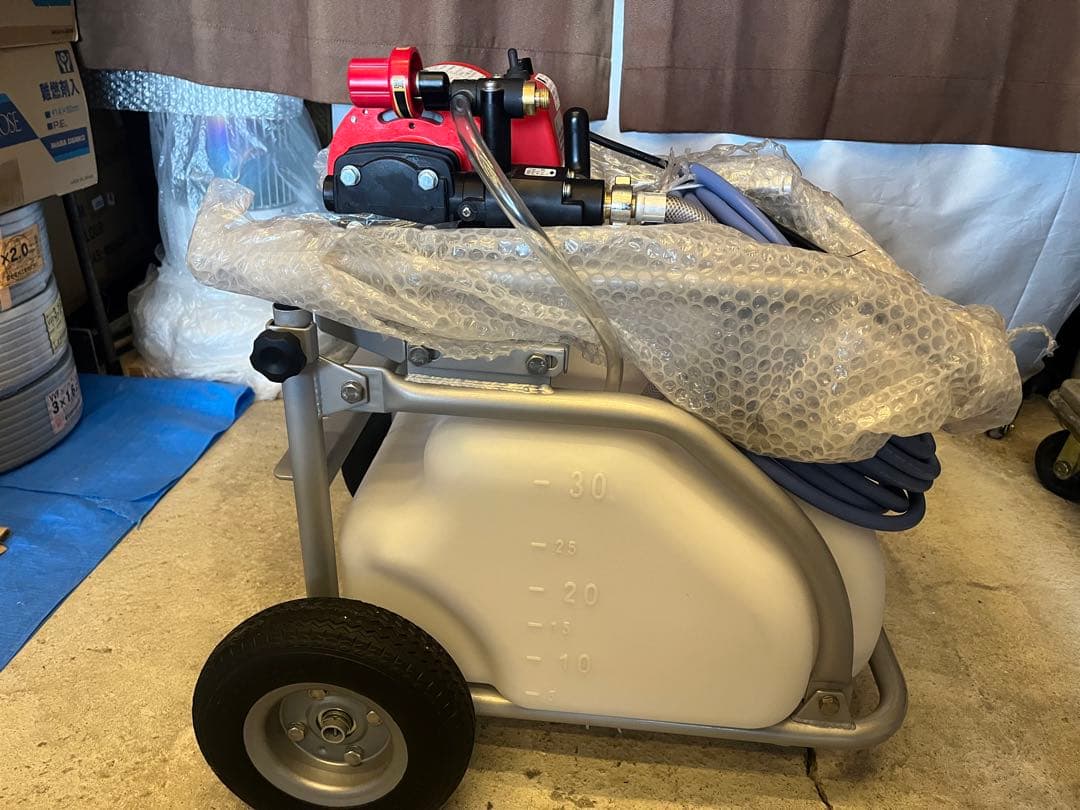 丸山製作所 タンクキャリー動噴 GS35MT-20 薬剤散布やエアコン洗浄など