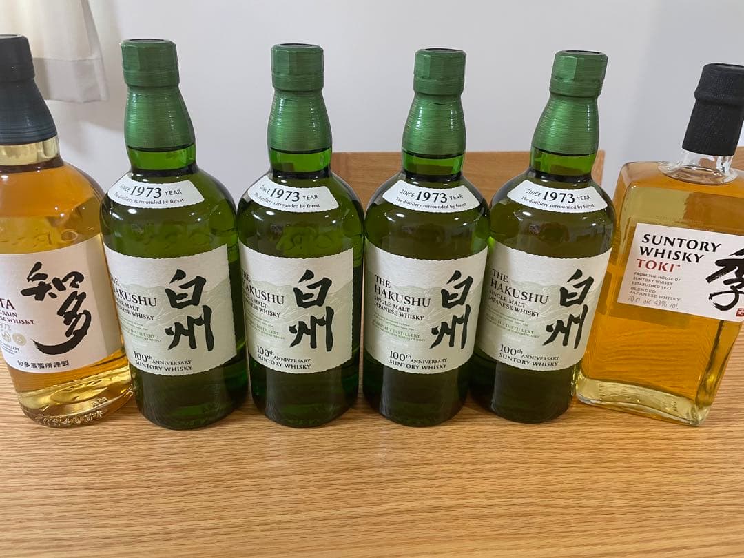 白州700ml4本➕知多700ml➕季700ml