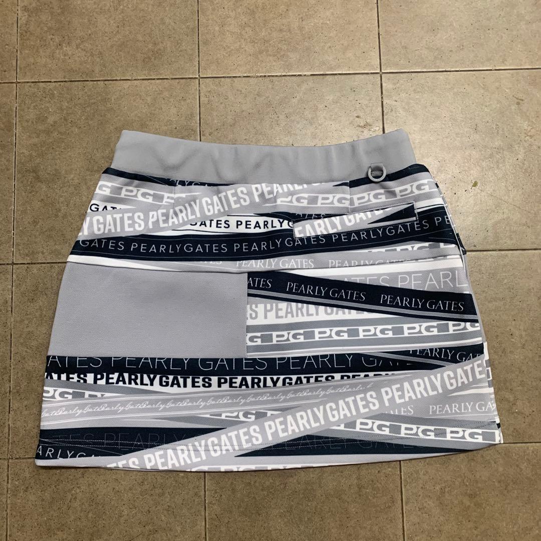 PEARLY GATES ストライプスカート サイズ1