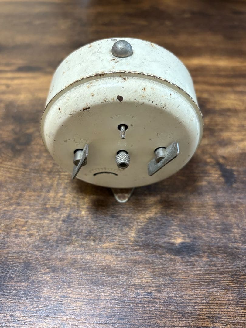 ヴィンテージアラームクロック ホワイト