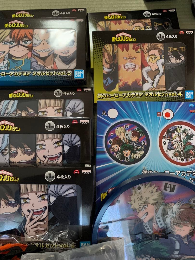 僕のヒーローアカデミア ヒロアカ タオル 時計 バッグ プライズ まとめ売り