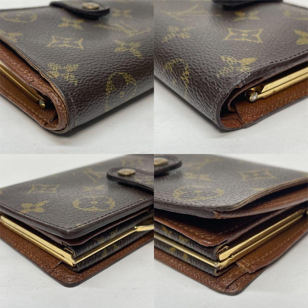 2845 ルイヴィトン モノグラム 二つ折り財布 ヴィエノワ がまくち