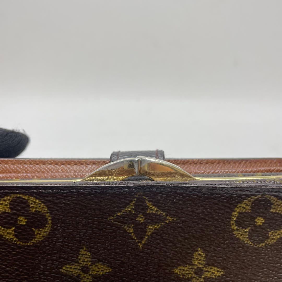 2845 ルイヴィトン モノグラム 二つ折り財布 ヴィエノワ がまくち