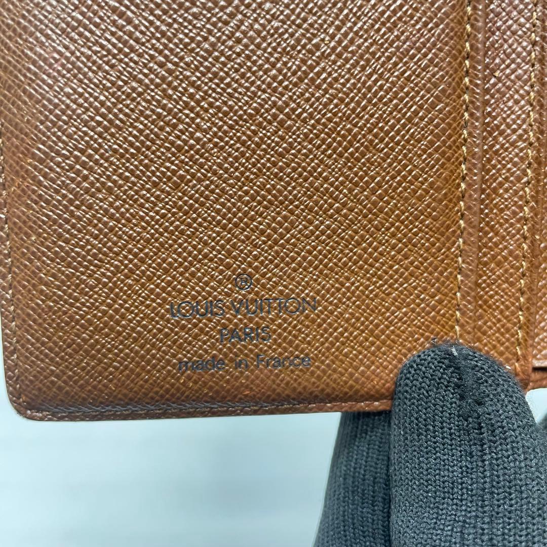 2845 ルイヴィトン モノグラム 二つ折り財布 ヴィエノワ がまくち
