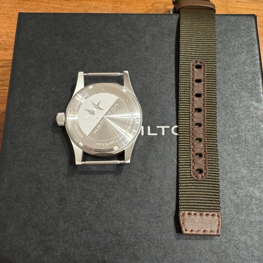 ジャックロード購入 ハミルトン カーキフィールド 38mm手巻き H694390