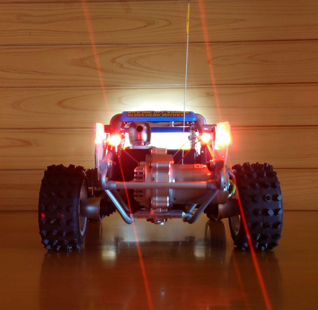 XBワイルドワンオフローダーBLOCKHEADMTORS＆LEDライト組付済新品