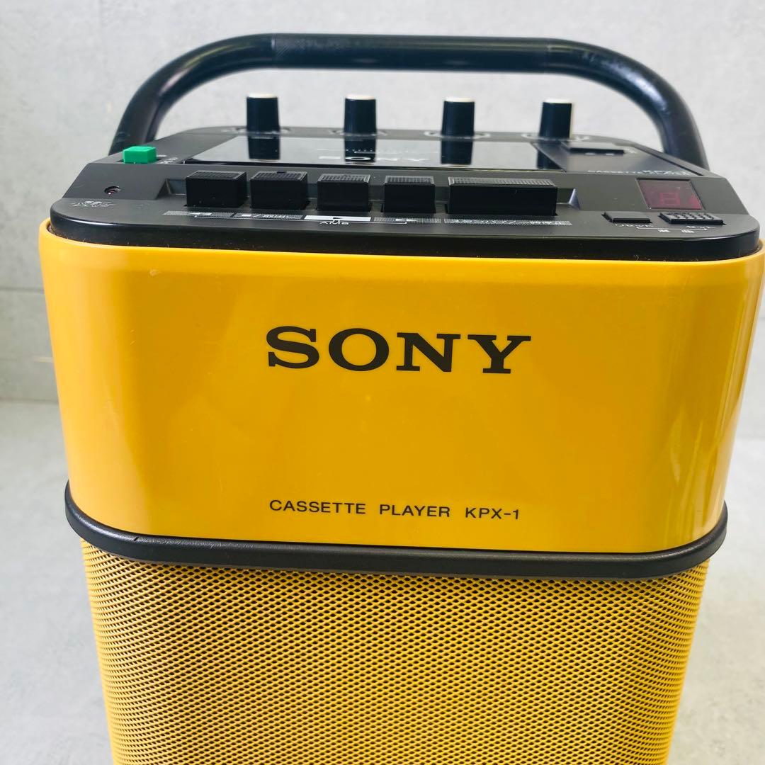 SONY ソニー カラオケランド　KPX-1 カセットプレーヤー 通電確認済み