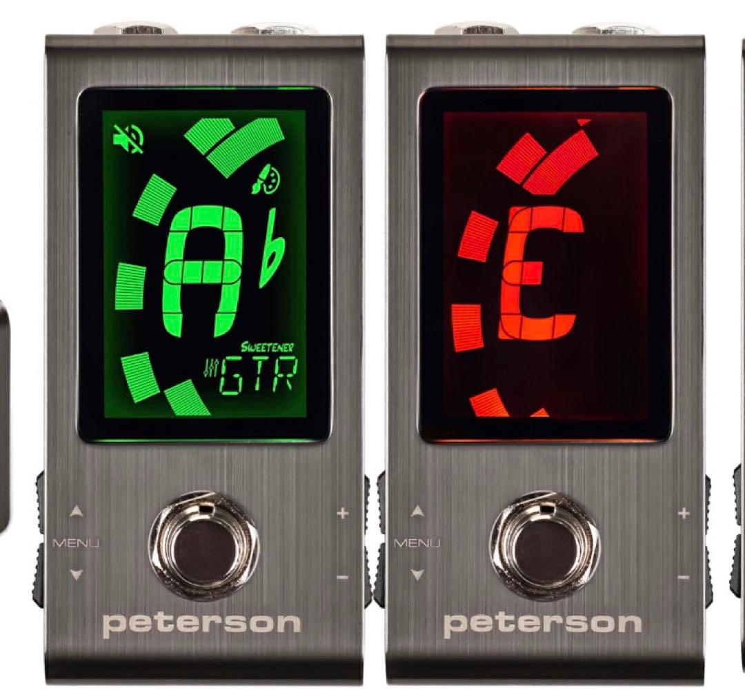 Peterson Strobo Stomp Mini チューナー