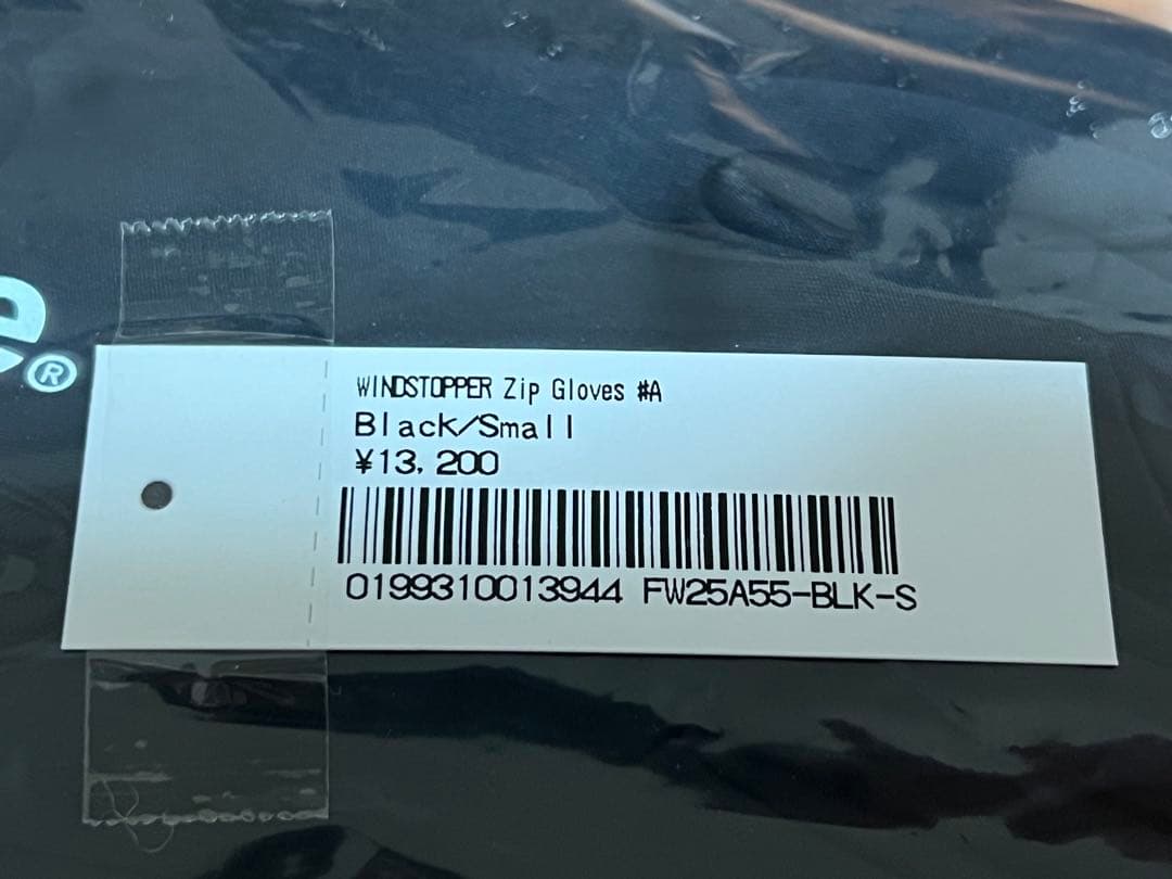 Sサイズ Supreme windstopper zip gloves