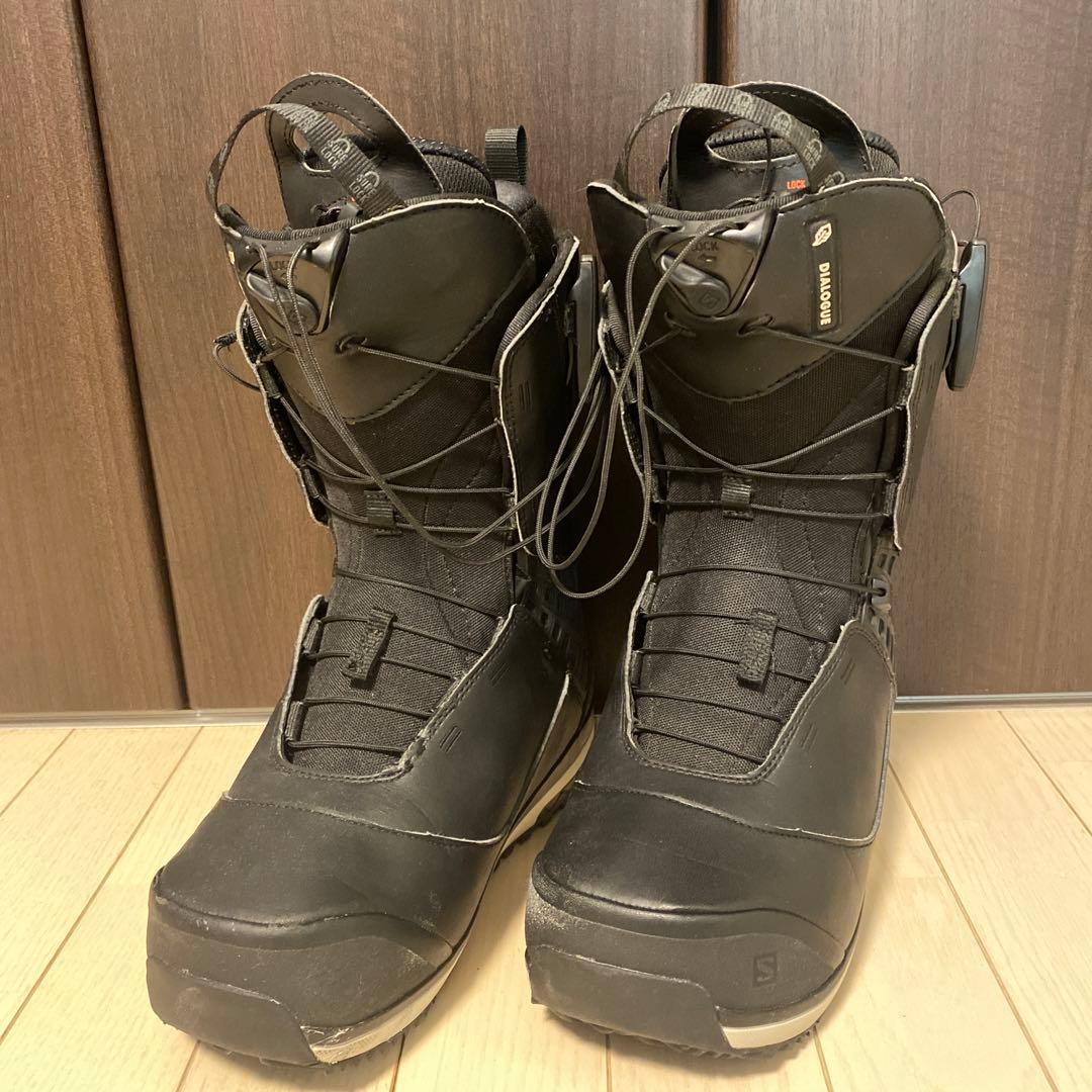 【美品_即日発送】SALOMON スノボブーツ　 DIALOGUE 26.5cm